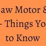 Table Saw Motor & Drive Types – Things You Need to Know