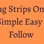 Cutting Strips On Table Saw - Simple Easy Step to Follow
